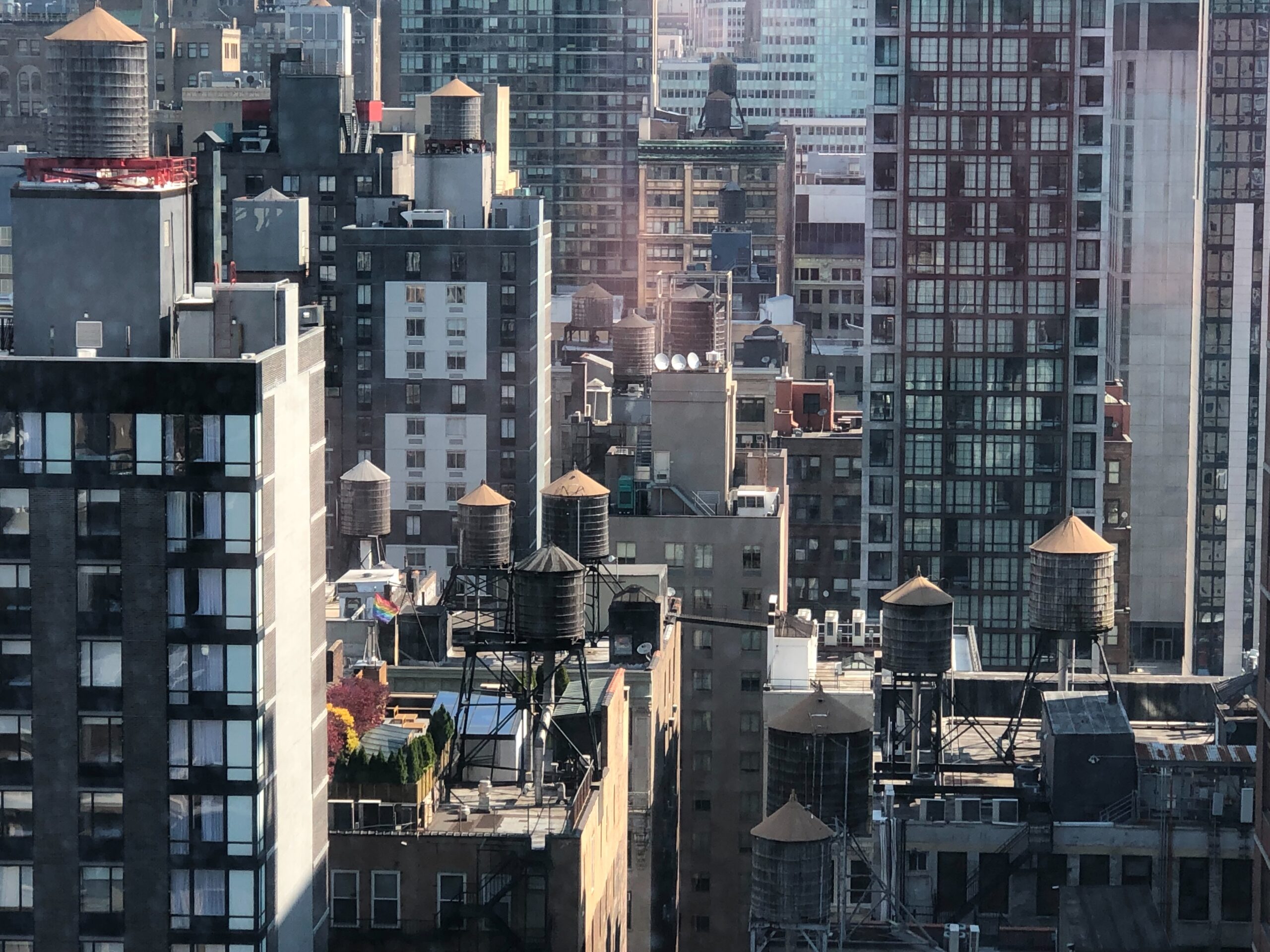"Water Towers NYC" by Andrea Pook